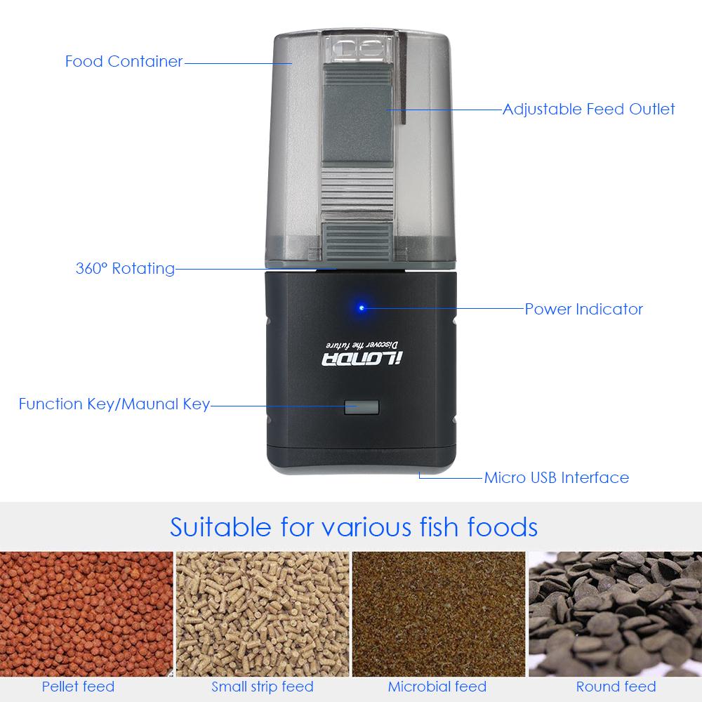remote fish feeder