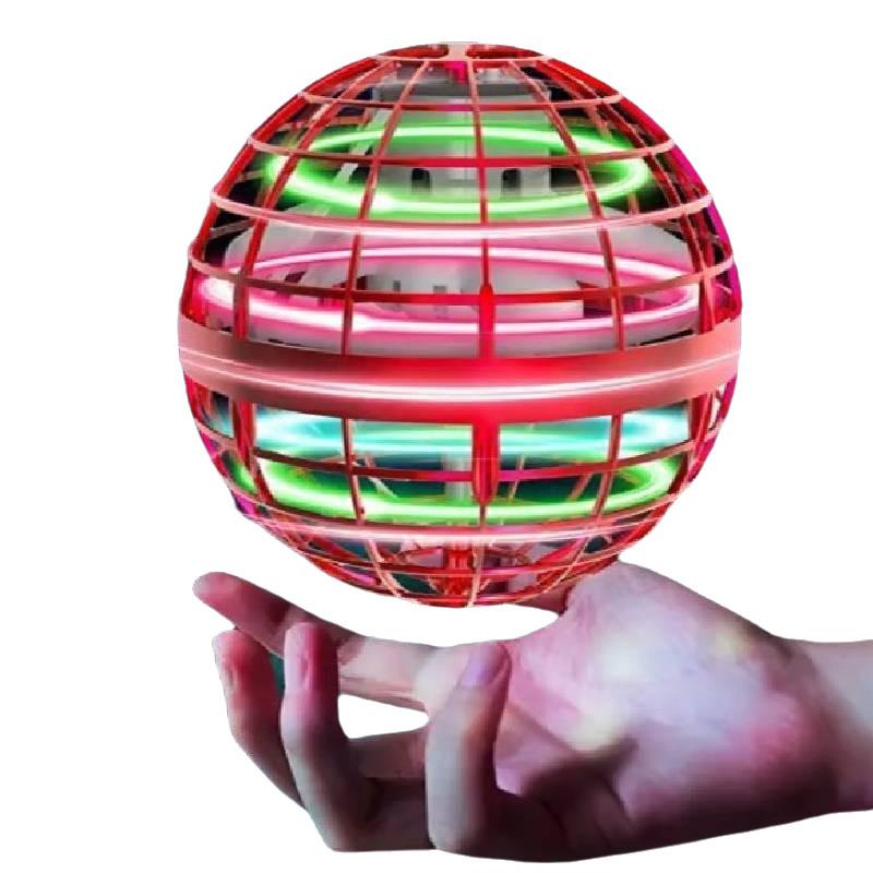 Enchanting Spin Flying Ball Gyroscope Edition Red Water Drop Version With Remote Control