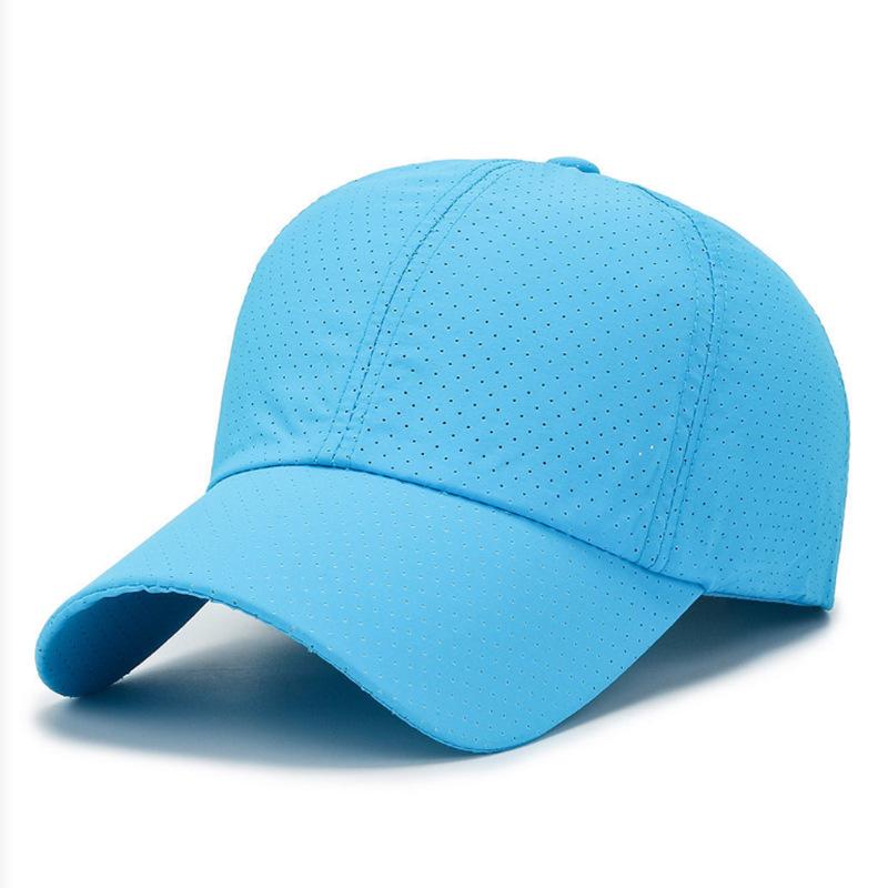 Quick-drying hat Men's outdoor sports light board Baseball cap Women's sunscreen visor Mesh breathable cap