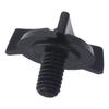 10Pcs Black Motorcycle Helmet Visor Screws Plastic Helmet Visor Screws  For Motorcycle Helmet