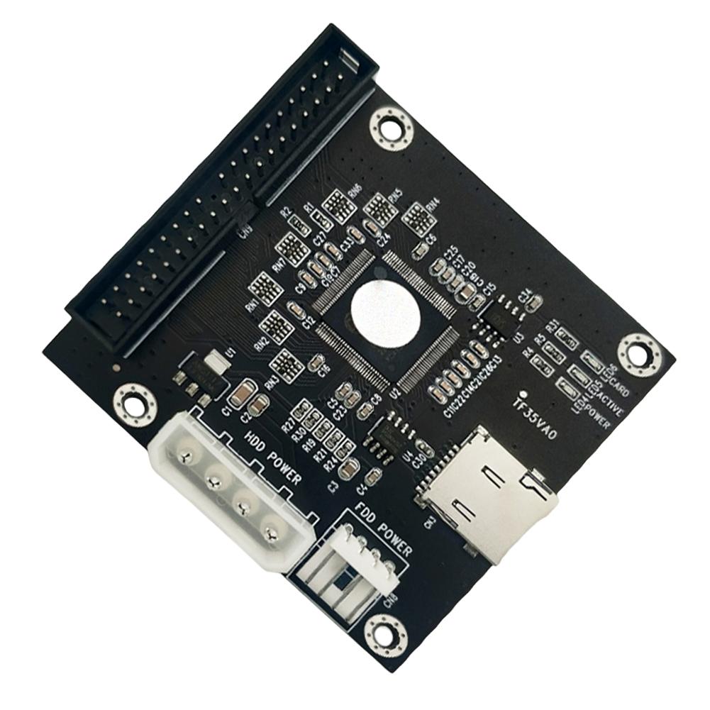 TF Micro SD To 3.5-inch IDE 40PIN Adapter Card Micro SD TF Card To IDE 40Pin 3.5inch Male Adapter Industrial Embedded Mobile SSD