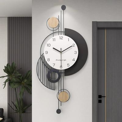2025 New Model Creativity Wall Clock Living Room Digital Clock Corridor Mural Luxury Mute Quartz Clock Watch Home Decor Items