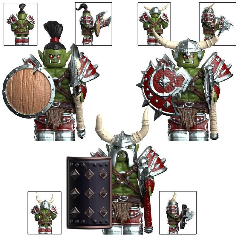 Game World Of Warcraft Orc Assembly Model Handheld Computer Case Desktop Decoration Ornament Action Figures Collectible Toy Gift