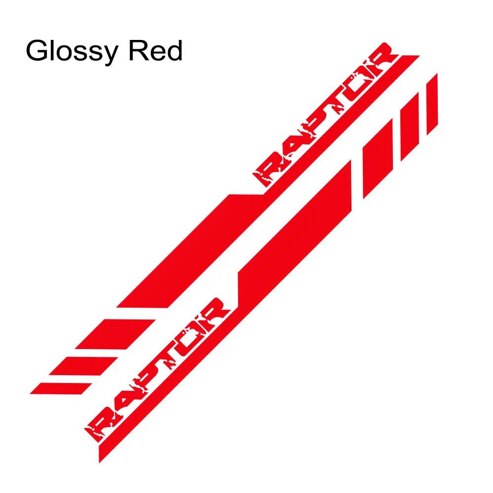 Car Door Side Stickers For Ford F150 Ranger Raptor Pickup Truck Graphics Body Stripe Decal Vinyl Sticker Auto Tuning Accessories