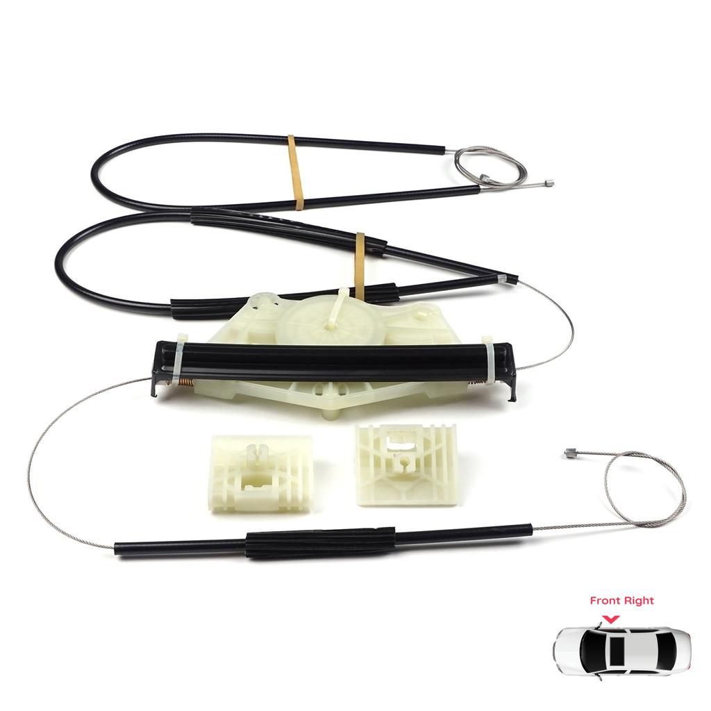 BWR325 Window Regulator Repair Kit Front Right Door for  A4 B6 8E2 8E5 B7 8EC 8ED Seat Exeo 3R2 3R5 4/5 Door 8E0837462