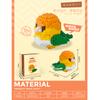 Cute Colorful Parrot Small Particle Building Block Micro Blocks Toys Sets Animals 3D Models Ornament Gifts
