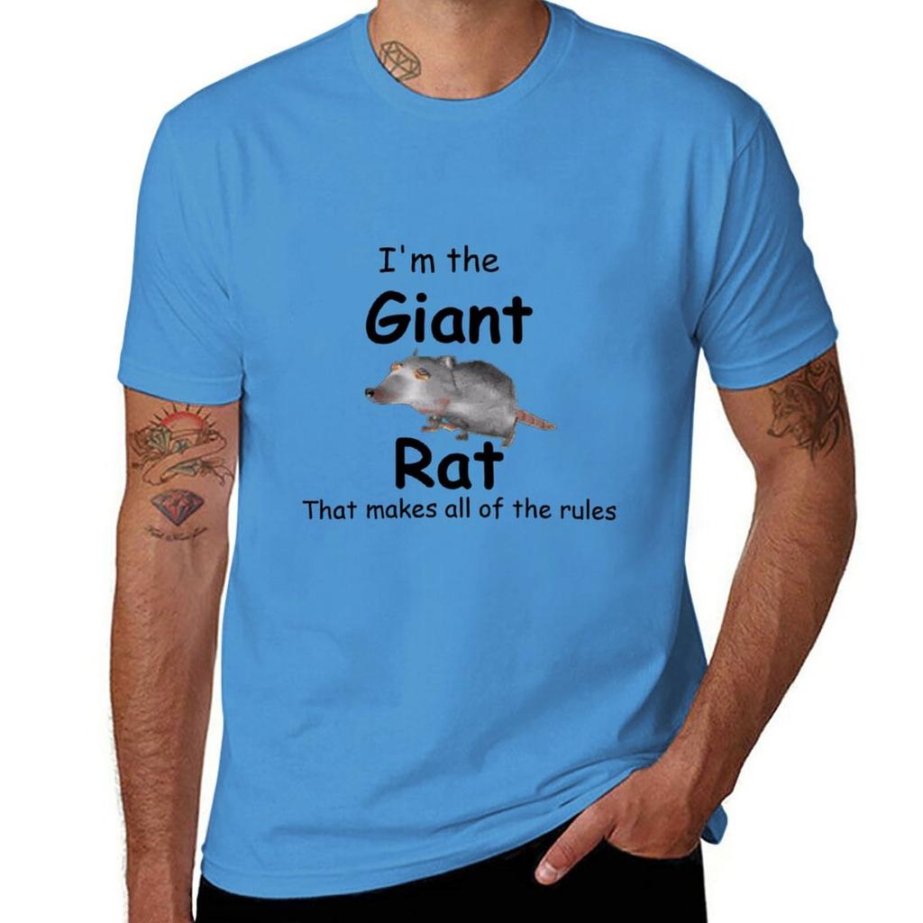 Im The Giant Rat Rat Movie T Shirt And Others TShirt sweat customs funnys blanks t shirts for men cotton
