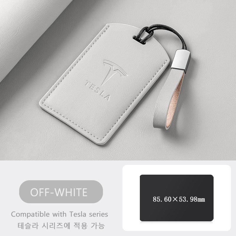 

For Tesla Model Y Juniper Tesla Model 3 S X Highland Interior Key Covers Key Fob Key Card Key Chain Key Card Cover Accessories покинуть белый