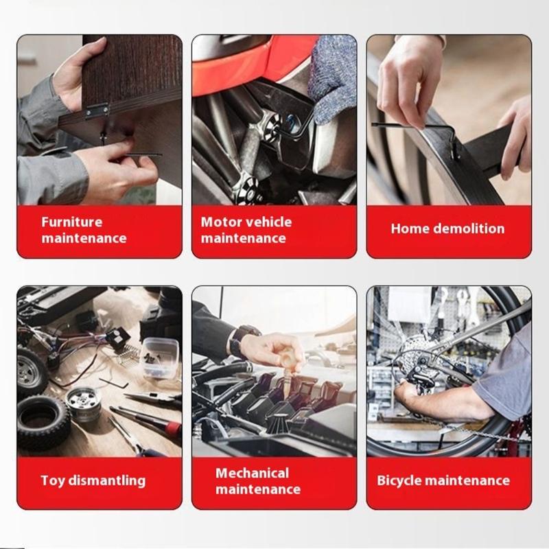 Precise Machined Torxs Star Wrench Hex Driver SpannerWith Comfort Handle Design For Extended Maintenance Tool