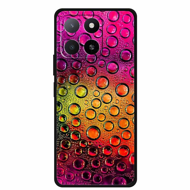 For Huawei Honor X5b Soft Silicone Cover for Funda Honor X 5b Plus X 5 B TPU Back Protector Fashion Phone Case Colourful Shell