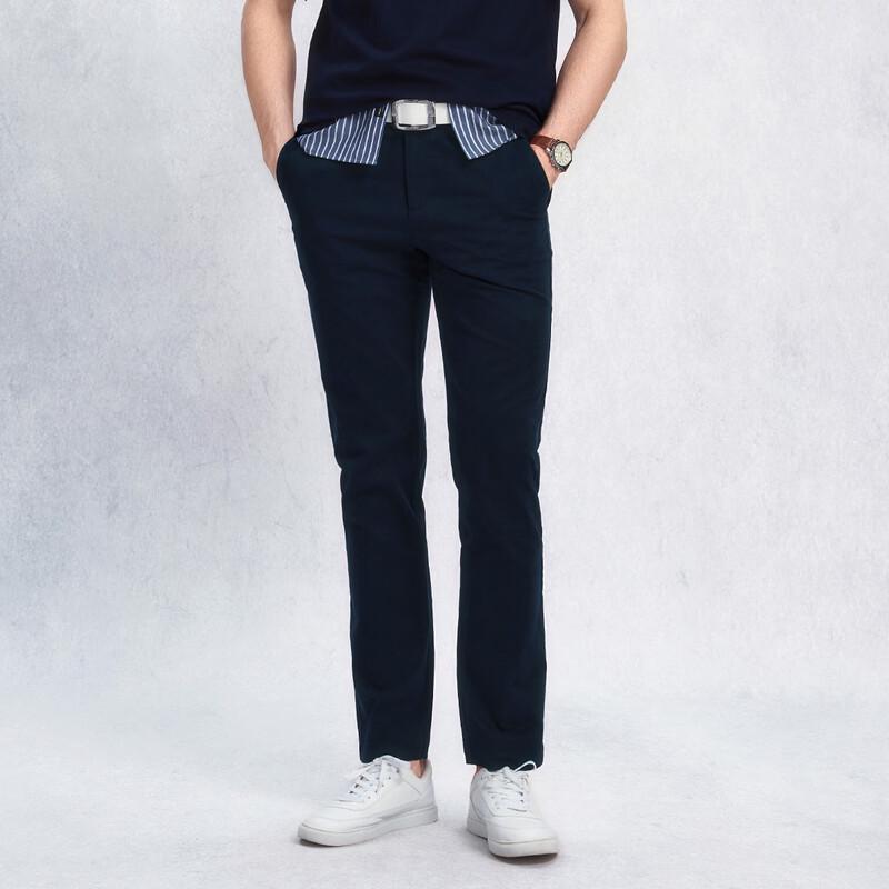 GANT Men's Elastic Waist Twill Khakis