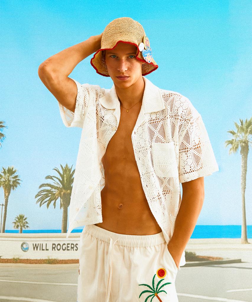 SUNDAY FRUIT MARKET Sun Beach Short Ivory
