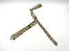 [F NODE] Leopard Print Narrow Tie, Slim Tie, 5.5cm Wide, Polyester, Stylish Slim Tie