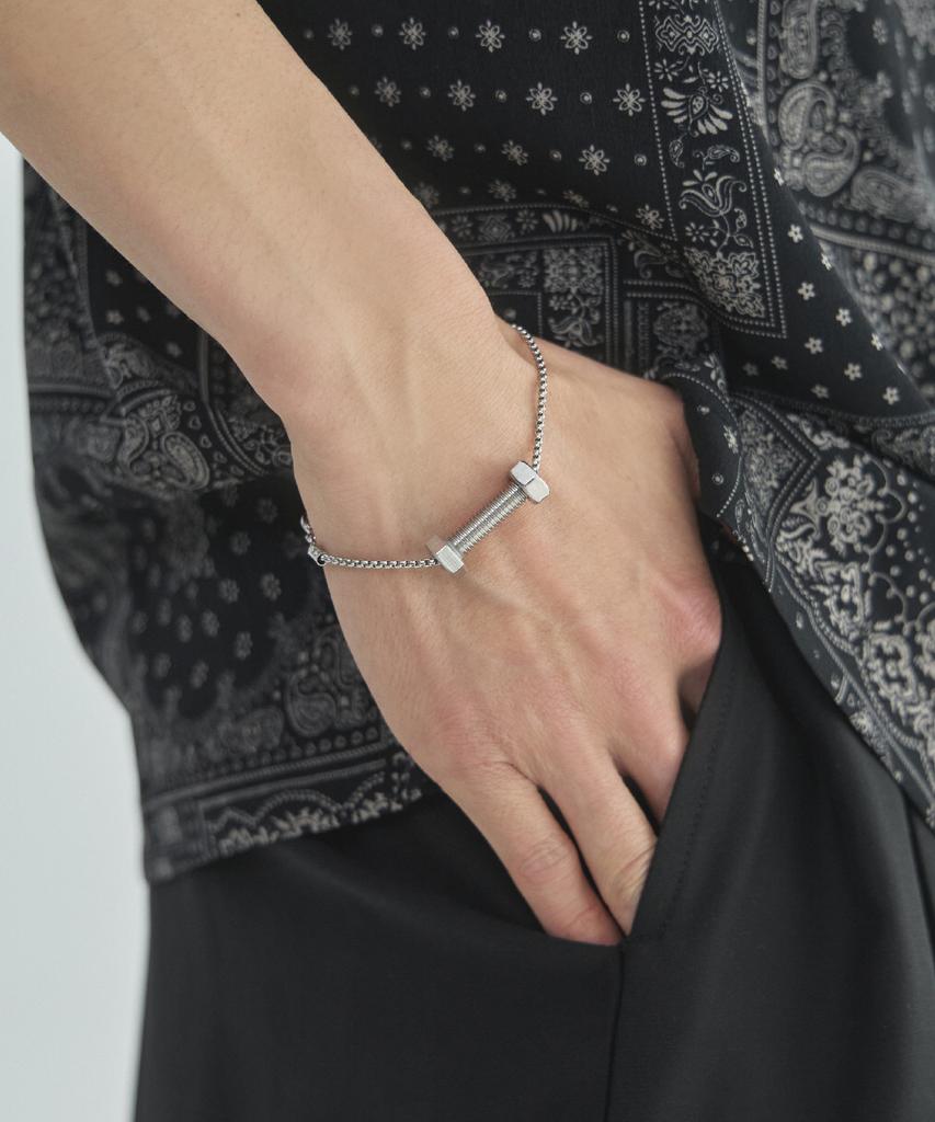 Lad Edition Lad Metal Bolt Nut Bracelet