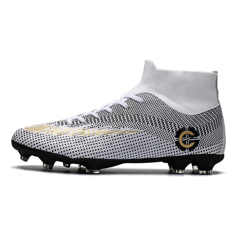 Men Football Boots Cleats Professional Kids TF/FG Indoor Society Ultralight Sneaker Soccer Shoes Resistant Casual Football Shoes