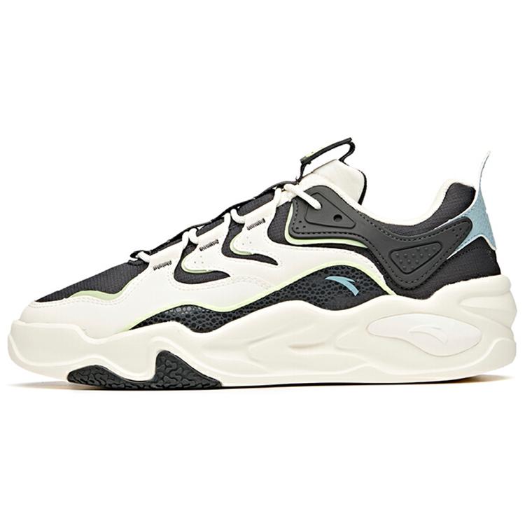 

Anta Textile, Synthetic Leather Cushioning Slip Resistant Abrasion Resistant Breathable Low top Chunky Sneakers Men s 112118041-1 40