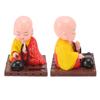 Plastic Light Swinging Monk Ornament Auspicious Desktop Monk Decor  Office Desktop Ornament
