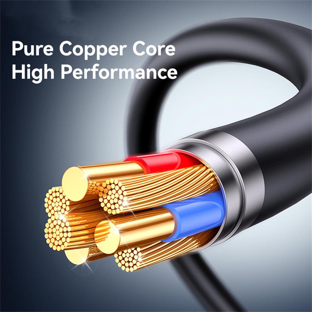 USAMS SJ777 U94 3A 18W USB-A to Type-C Fast Charging Cable Data Transfer Cord for Phones/Tablets