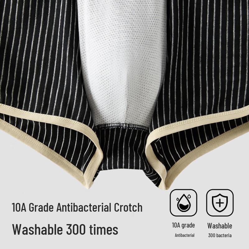 FitonTon Men's Anti-Bacterial Boxer Briefs