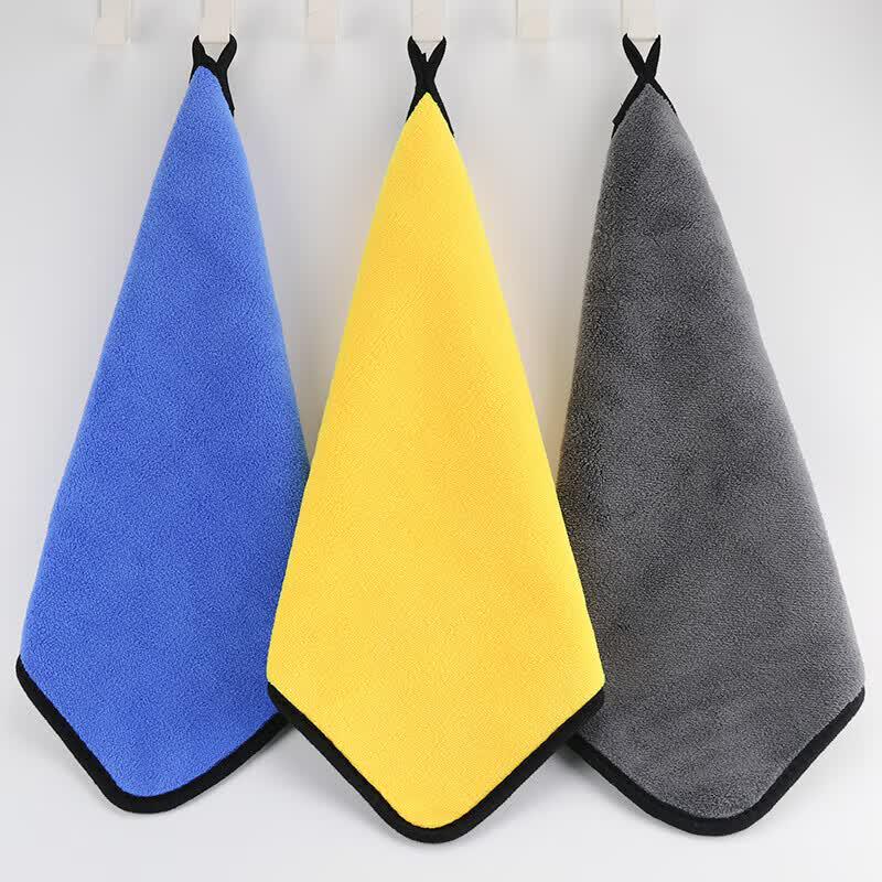 Bing Yu Coral Fleece Thickened Absorbent Cleaning Cloths