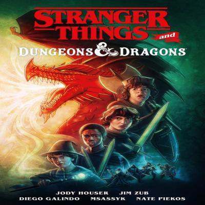 Stranger Things and Dungeons Amp Dragons Graphic Novel by Stefano Martino Paperback Book 9781506721071