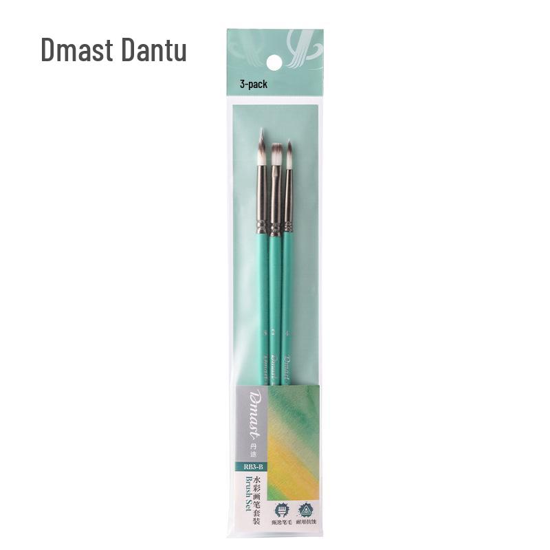 

Deli Paintbrush Set: Gouache, Watercolor, Acrylic Brushes for Students & Kids RB3-B Watercolor Brush Set жёлтый