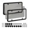 American car license plate frame, universal license plate holder, license plate bracket, screw, car modification parts