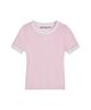 REST&RECREATION Ribbed Coloration Knit - Pink
