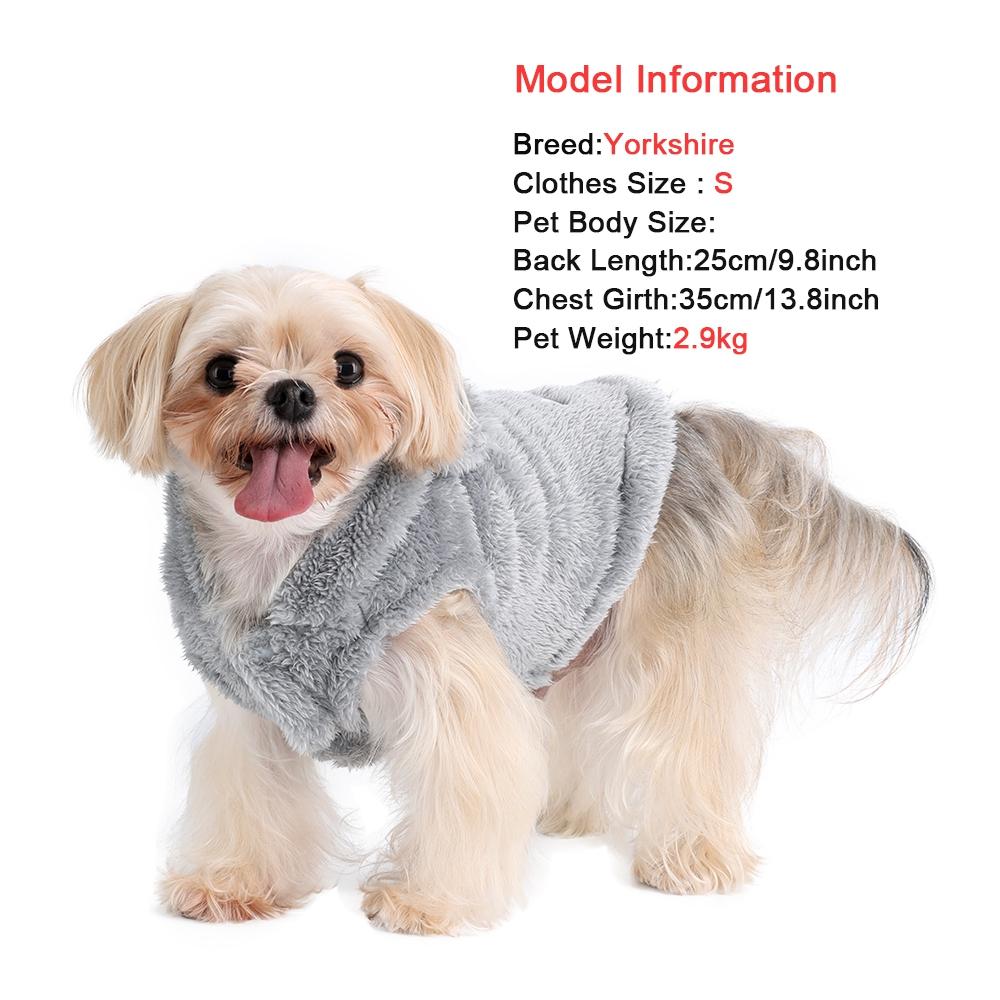 Cute Bear Ears Hooded Jacket Fall & Winter New Pet Apparel for Small & Medium Dogs & Cats Hooded Jacket Sweater Pug Apparel