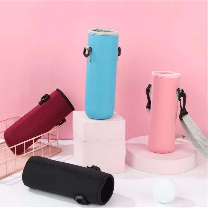 Thickened Heat-Insulating Portable Outdoor Sports Shoulder Strap Cup Sleeve