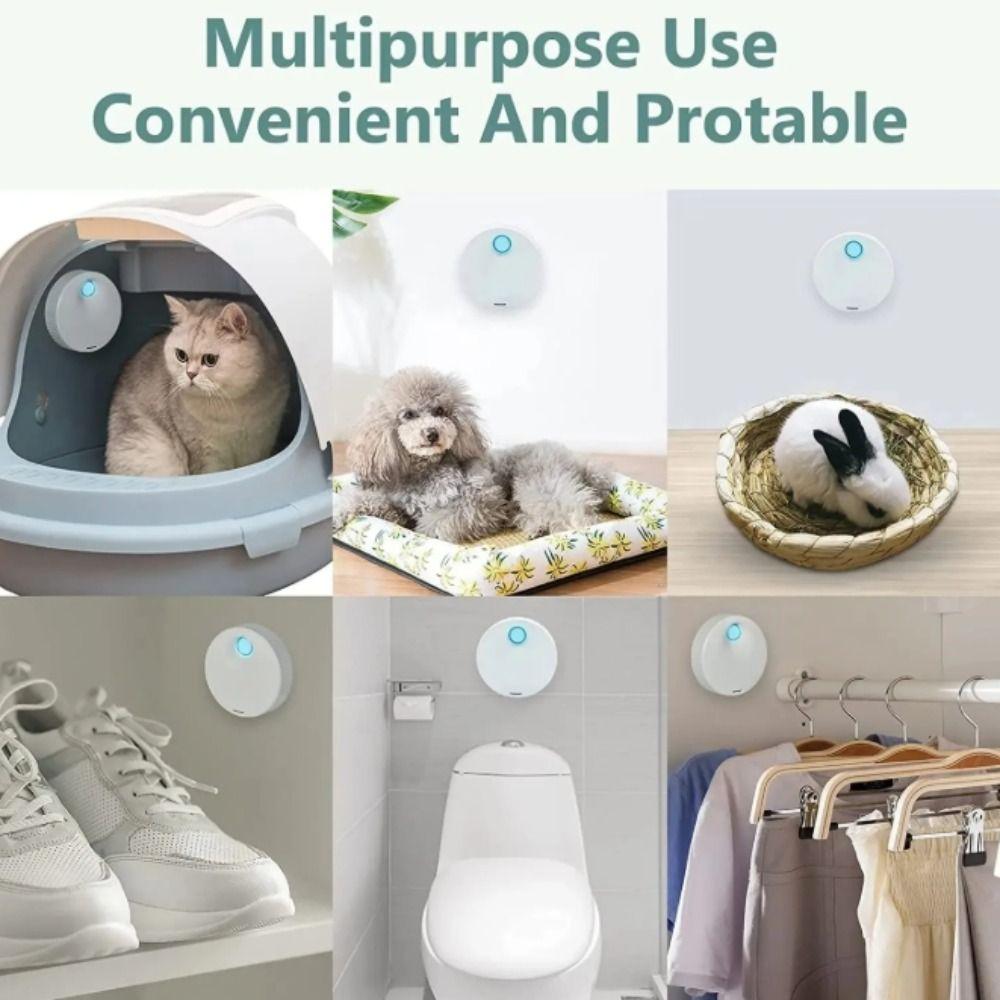 Smart Sensor Cat Litter Deodorizer Electric Air Purifier Pet Odor Eliminator  Cat Litter Box