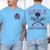 Est 1976 Vintage Gen X Magliette Grafiche Unisex Unisex Divertenti Stampa Generazione X Top Manica Corta Girocollo Maschile Streetwear