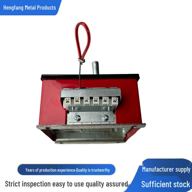 Medium Butterfly Manual Fire Valve Metal Damper Actuator