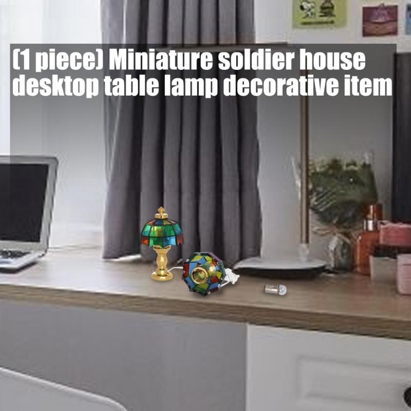 Antique Doll House Miniature Light Scene Setting Decoration LED Lighting Decors for Miniature Garden And Craft Scene