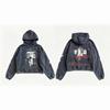 Felpa con Cappuccio Grafica Vintage ERD Uomo Donna Oversize Streetwear Felpa Autunno Casual