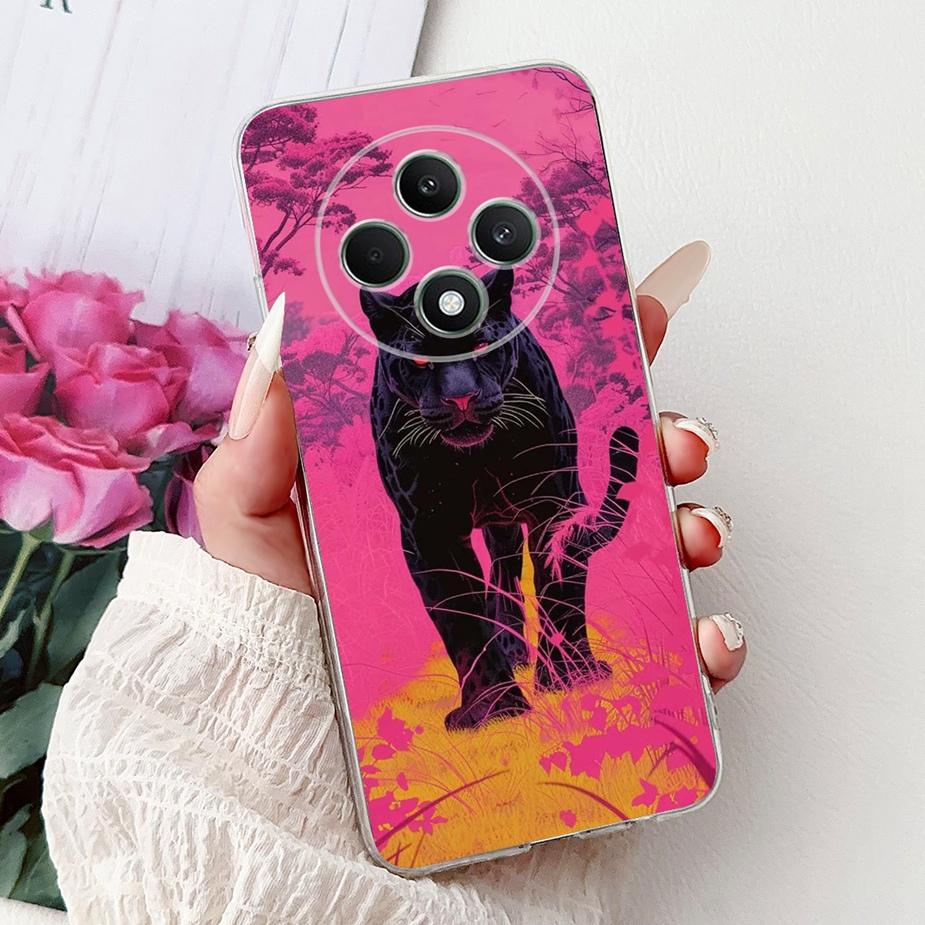 For Oppo Reno 12F 4G Case CPH2687 Cute Fashion Painted Cover Soft Silicone Phone Case For Oppo Reno12 F Reno 12 FS Reno12F Shell