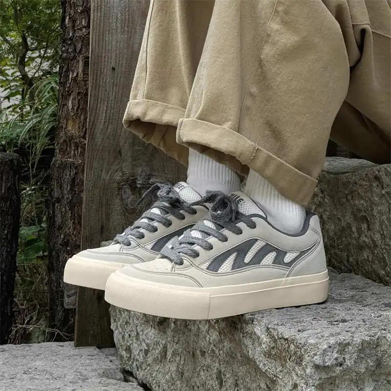Fashion Laced Outdoor Men's Shoes High Quality Casual 46 Men's Sneakers Best Selling For Dropshipping Sport Resell Functional