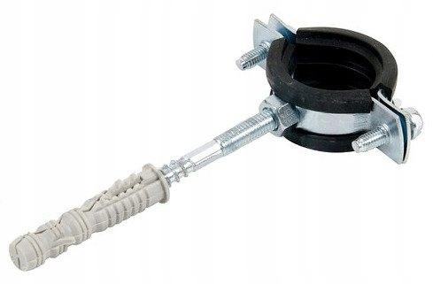TYCNER Metal Pipe Clamp 2 1/2" 75-80 With Pin and Damping Insert 9661/K