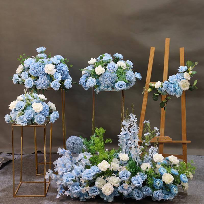 Car Delivery Ceremony Floral Arrangement: Flower Ball Scene Decor with Artificial Flowers for In-Store Display and Soft Decoration