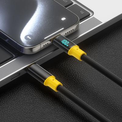 Fast Speed PD100W Power Cord Digital Display USB To USB C Charging Cable Support Charging and 480Mbps Data Sync