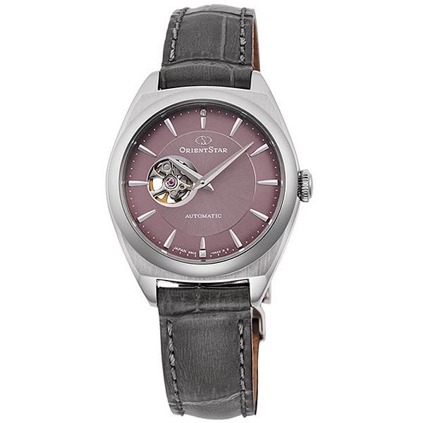 

ORIENT Unisex RK-ND0103N (Contemporary Semi-Skeleton Women s Leather Band) Watch