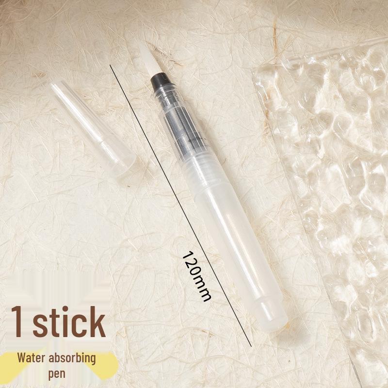 Portable Walnut Watercolor & Acrylic Paint Box with Journal Palette