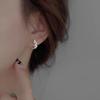 Women's Luxury Stone Half-Circle Point Earrings
