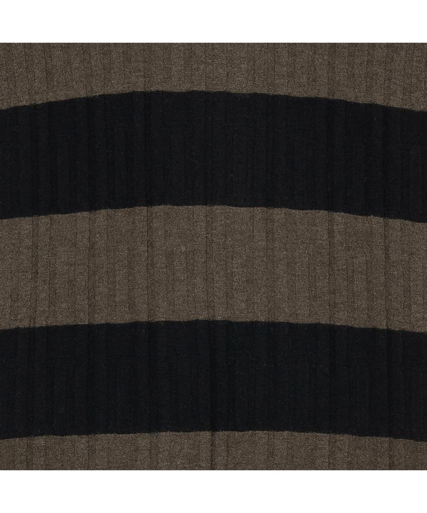 Iolo Women'S Striped Ivory Dress_Brown