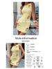 KaiKuo 2026 Spring/Summer Women's European & American Fruit Embroidery Wool Knit Slim Sleeveless Dress