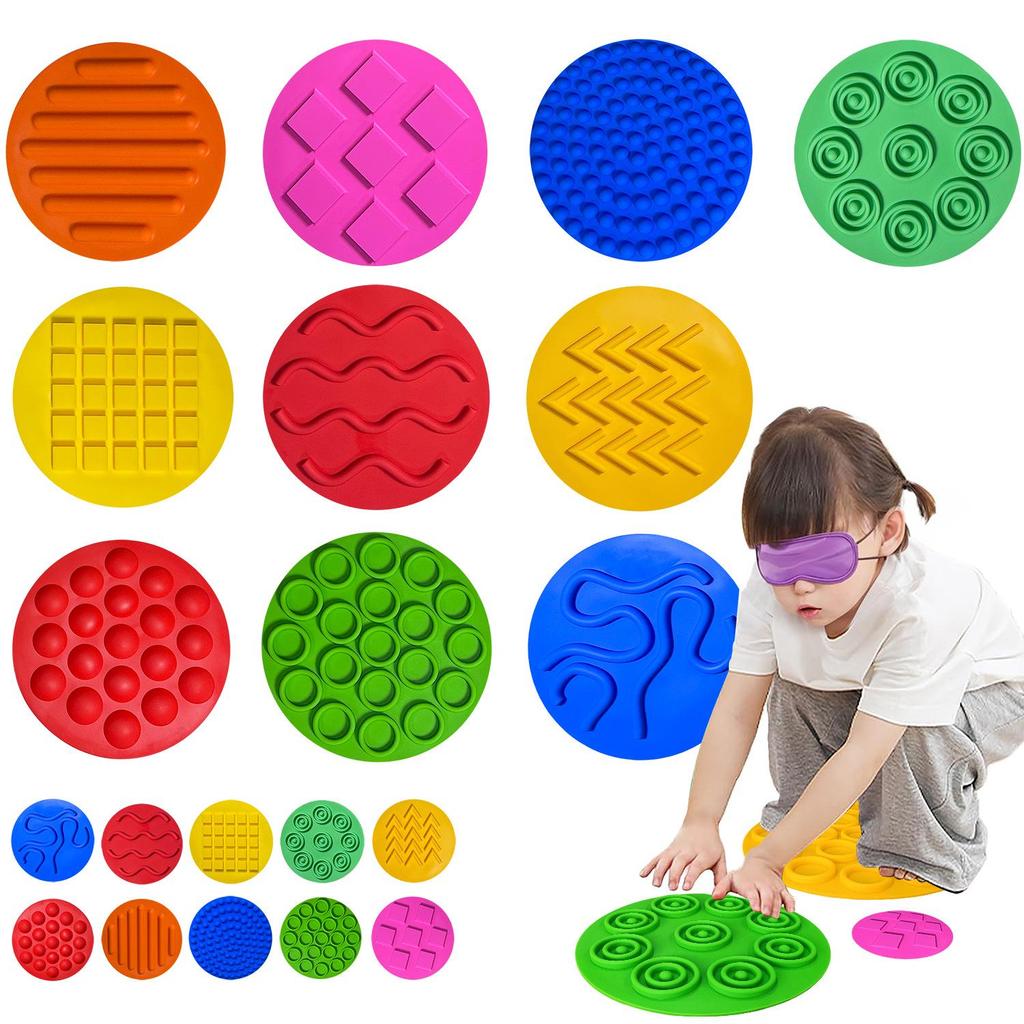 Children's Silicone Sensory Tactile Pad - Early Education & Sensory Integration Toy