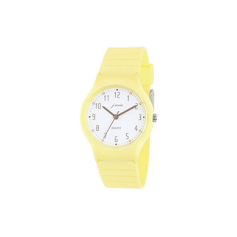 

[Sun Flame Co., Ltd.] watch J-Axis Dull pastel watch TCL74-YE ladies yellow