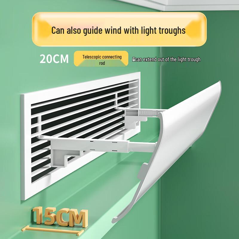 XIAO HUANG HOU Central Air Conditioner Wind Deflector