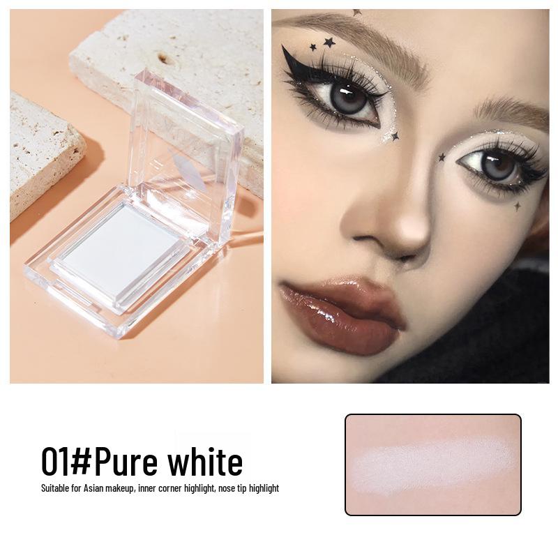 Charming Low-Saturation Pearlescent Matte Eyeshadow and Blush for Women