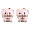 2 buc figurine elefant statuie elefant frumos din rășină manichin mic pentru grădinărit decor Home Decor